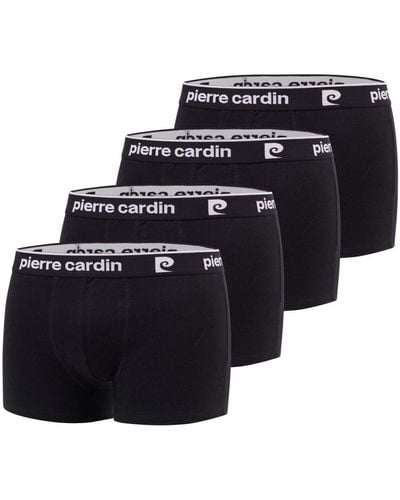Pierre Cardin Boxers Lot de 4 boxers en coton Classic - Bleu