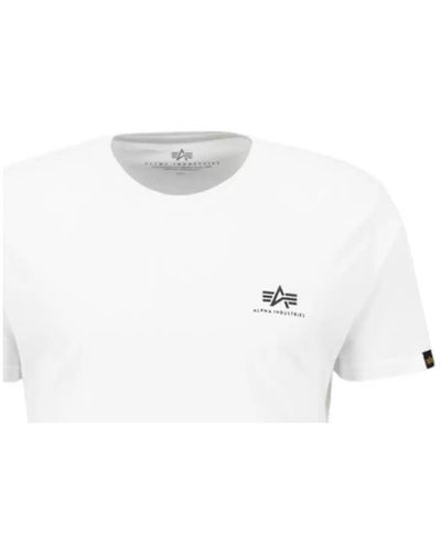 Alpha T-shirt T-shirt blanc de base