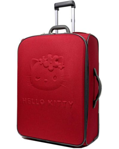 Camomilla Valise Grande valise rouge Hello Kitty by