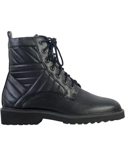 The Divine Factory Boots Boot à Lacets - Noir