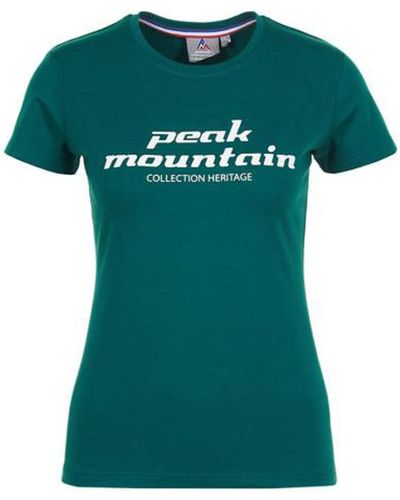 Peak Mountain T-shirt T-shirt manches courtes ACOSMO - Vert
