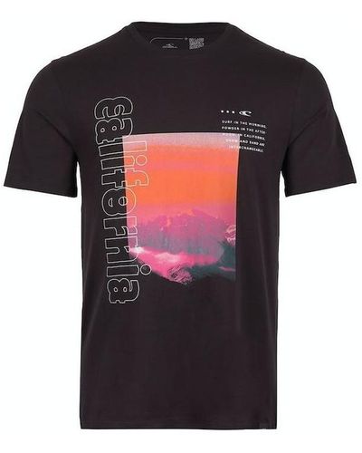 O'neill Sportswear T-shirt T-shirt Cali Mountains - Noir