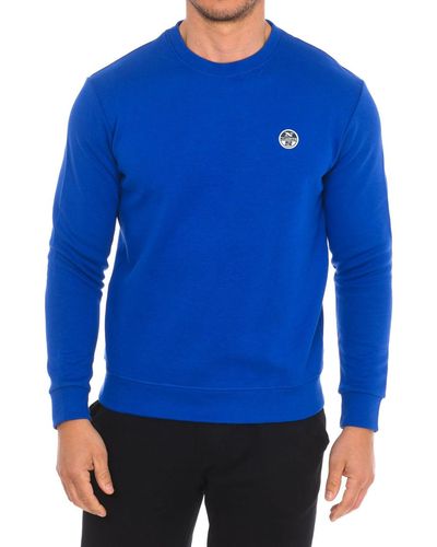 North Sails Sweat-shirt 9024070-760 - Bleu