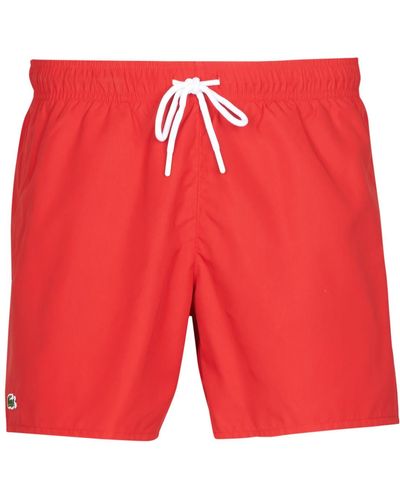 Lacoste Maillots - Rouge