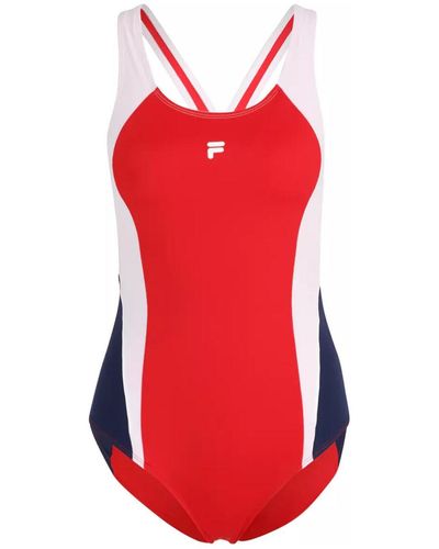 Fila Maillots de bain Maillot de bain une pièce SAN s - Rouge