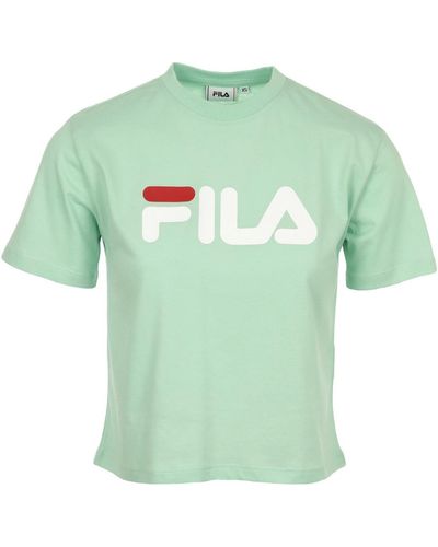 Fila T-shirt Viivika Cropped Tee Wn's - Vert