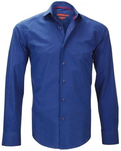 Andrew Mc Allister Chemise chemise mode italian bleu