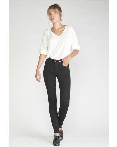 Le Temps Des Cerises Jeans Pulp regular taille haute jeans noir n°0 - Blanc
