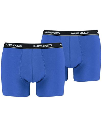 Head Boxers Pack de 2 BASIC B - Bleu
