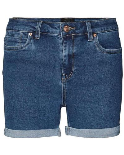 Vero Moda Short 148219VTPE23 - Bleu