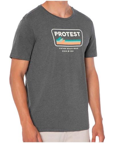 Protest T-shirt PRTCAARLO - Gris