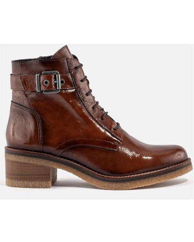 Bottines rox bottines en cuir daim Dorking en coloris Marron Lyst