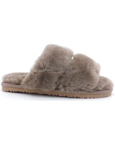 Mou Chaussures 2-STRIPES SHEEPSKIN - Gris