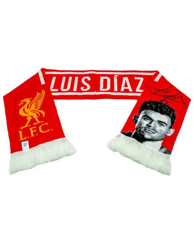 Liverpool Fc Echarpe Luis Diaz - Rouge