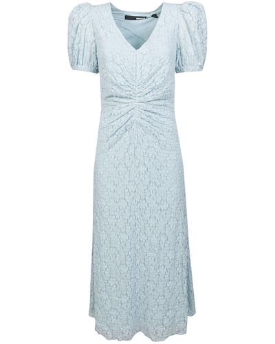 Rotate Birger Christensen Women's Camicia Oversize Con Dettoglio Floreale Blue main image 1
