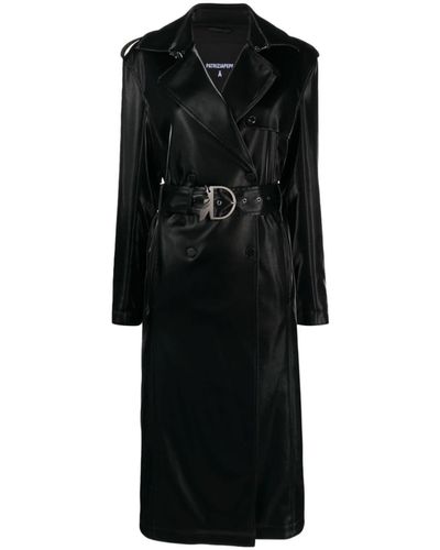 Black Patrizia Pepe Coats for Women | Lyst