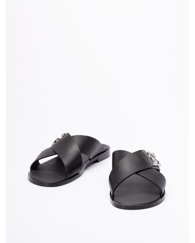 Dolce & Gabbana `Dg` Sandals - Nero