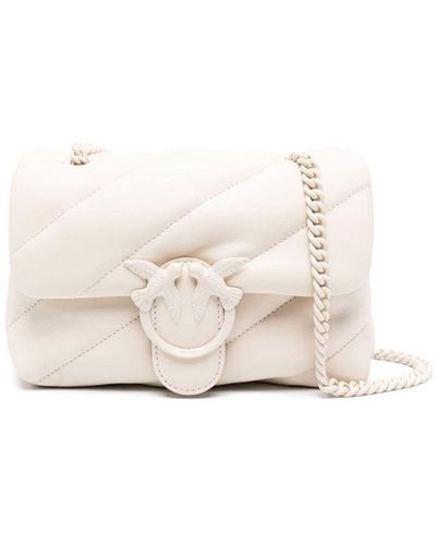 Pinko Mini `Love Puff` Handbag - Natural