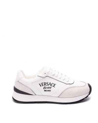 Versace Milan Trainers - White