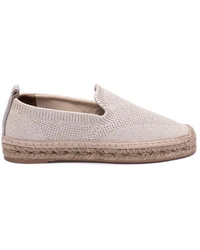 Brunello Cucinelli Sparkling Shiny Espadrilles With Shiny Loop Detail - Pink