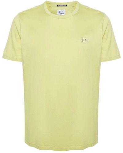 C.P. Company `70/2 Mercerized` T-Shirt - Yellow