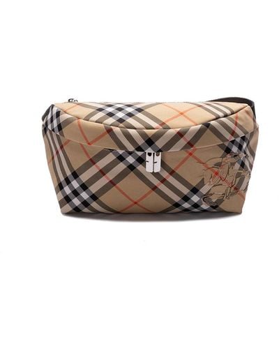 Burberry `Essential` Belt Bag - White