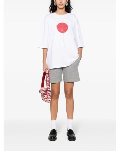 Fiorucci `Lollipop` Print Regular Fit T-Shirt - Bianco