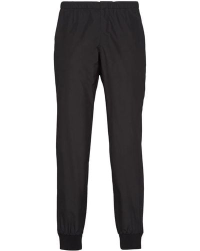 Prada Silk Trousers Clothing - Black