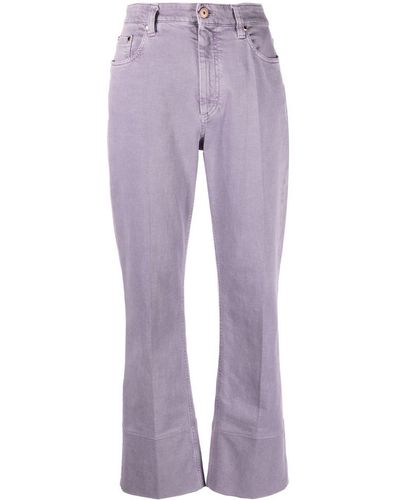 Brunello Cucinelli Dyed Pants - Purple