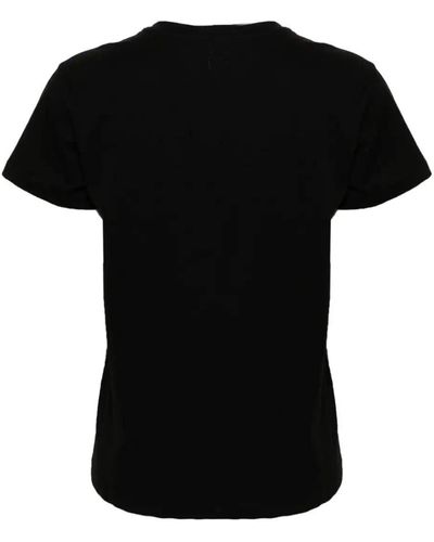 Pinko | T-shirt motivo ricamo | female | NERO | XS