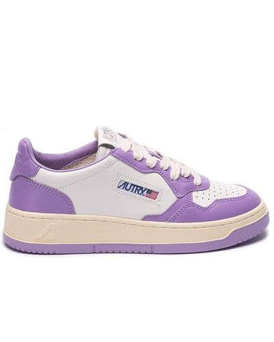 Autry `Medalist Low` Sneakers - Purple