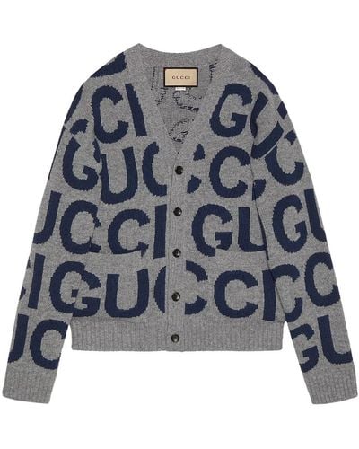 Gucci Knit Cardigan - Blue