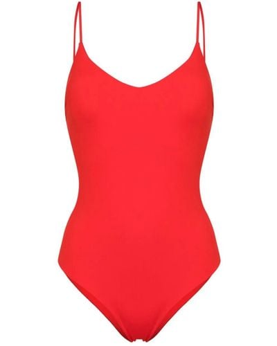 Fisico One-Piece Swimsuit - Red