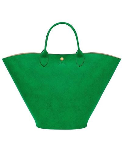 Longchamp `Epure` Extra Large Tote Bag - Green