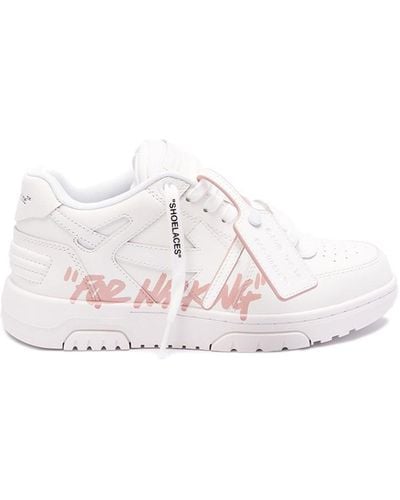 Off-White c/o Virgil Abloh Off `Out Of Office` `For Walking` Sneakers - White
