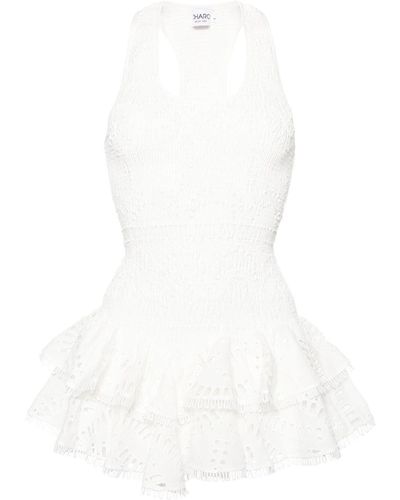 Charo Ruiz `virka` Short Dress - White