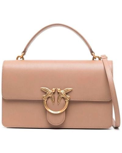 Pinko Classic `Love Light Simply` Handbag - Pink