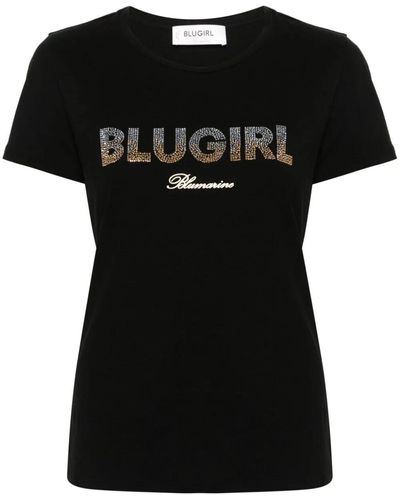 Blugirl Blumarine `Moda` T-Shirt - Black