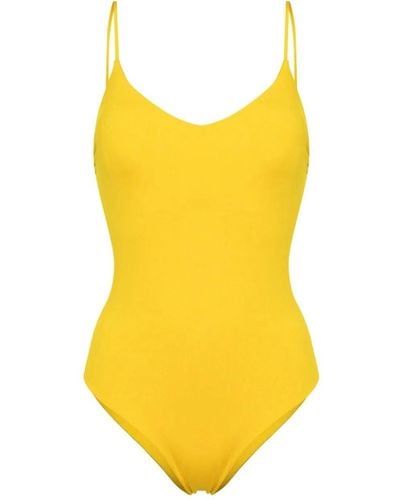 Fisico One-Piece Swimsuit - Yellow