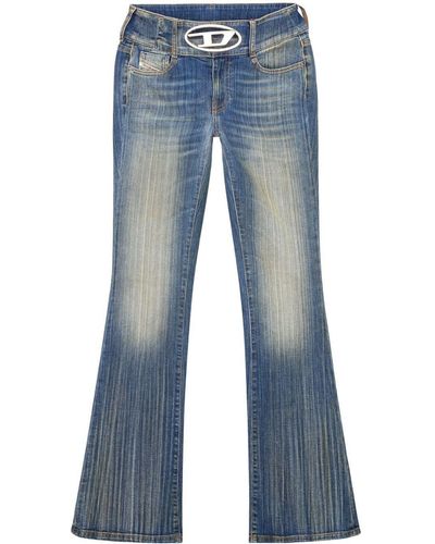 DIESEL `D-Propol-S` Straight Jeans - Blue