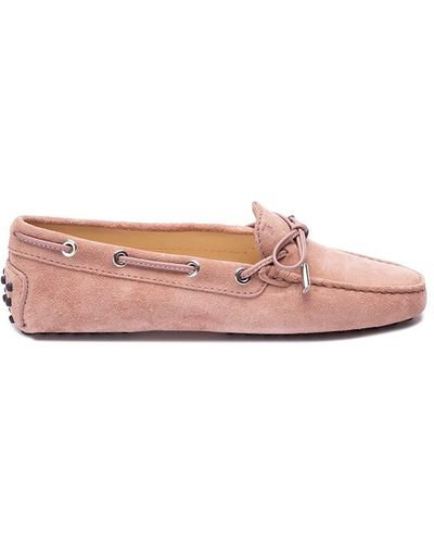 Tod's `Gommino Driving` Loafers - Pink