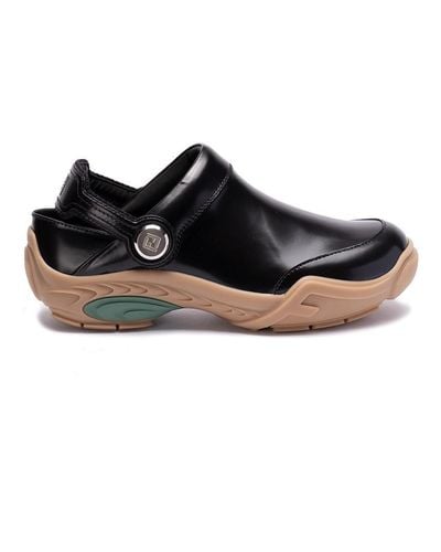 Fendi Loafers Shoes - Black