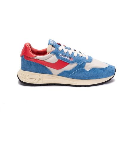 Autry `Reelwind Low` Trainers - Blue
