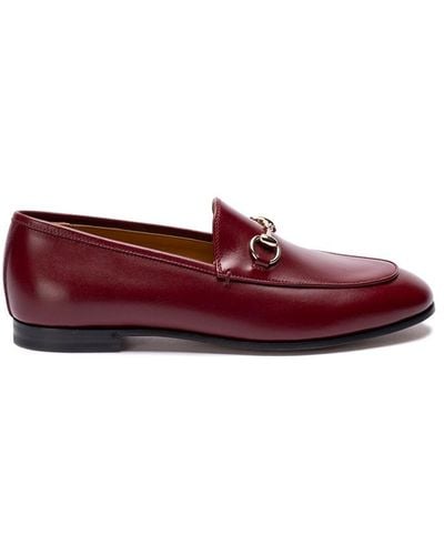 Gucci `jordaan` Loafers - Red