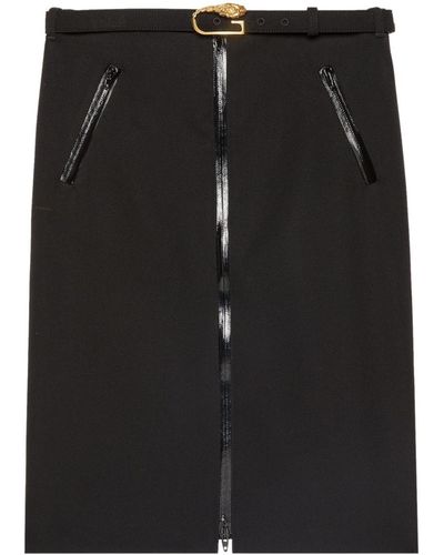 Gucci Midi Skirt - Black