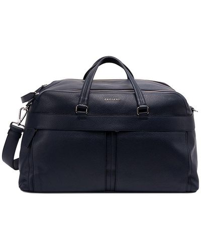 Orciani `micron` Leather Holdall - Blue