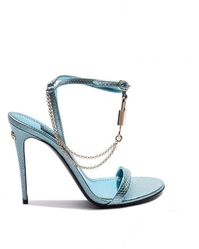 Dolce & Gabbana ` Sicily` Sandals - Blue