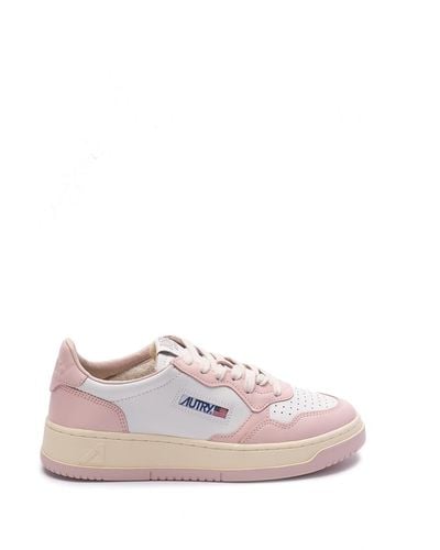 Autry `Medalist` Low-Top Trainers - Pink
