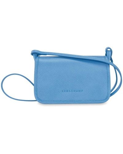Longchamp `le Foulonné` Extra Small Crossbody Bag - Blue