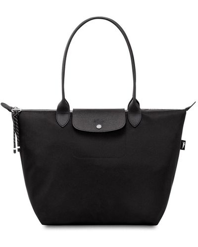 Longchamp Borsa a spalla Le Pliage grande - Nero